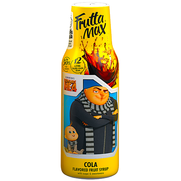 Syrop FruttaMax MINIONKI COLA 500 ml na 12 litrów